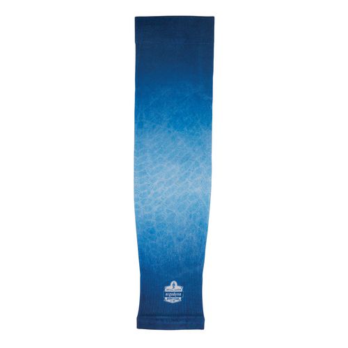 Ergodyne Chill-its 6695 Sun Protection Arm Sleeves Polyester/spandex X-large/2x-large Blue