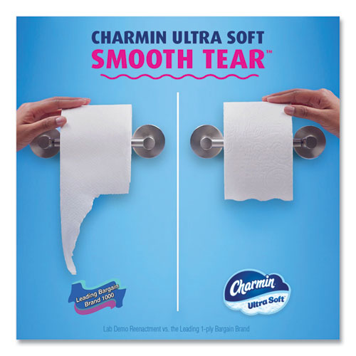 Charmin Ultra Soft Bathroom Tissue Mega Roll Septic Safe 2-ply White 224 Sheets/roll 4 Rolls/pack 8 Packs/Case