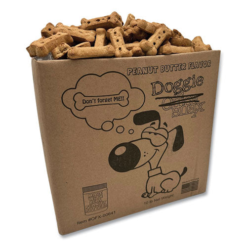 Office Snax Doggie Biscuits Peanut Butter 10 Lb Box
