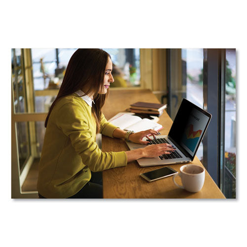 3M™ Bright Screen Privacy Filter For 12.1" Bezel Widescreen Fits Laptop/2-in-1 16:10 Aspect Ratio