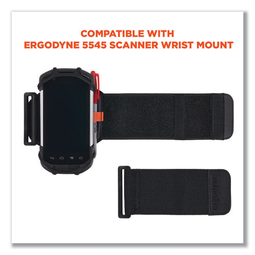 Squids 5546 Scanner Wrist Mount Extender Strap, 4 x 5 x 0.5, Elastic, Black, Ships in 1-3 Business Days Squids 5546 Scanner Wrist Mount Extender Strap, 4 x 5 x 0.5, Elastic, Black, Ships in 1-3 Business Days