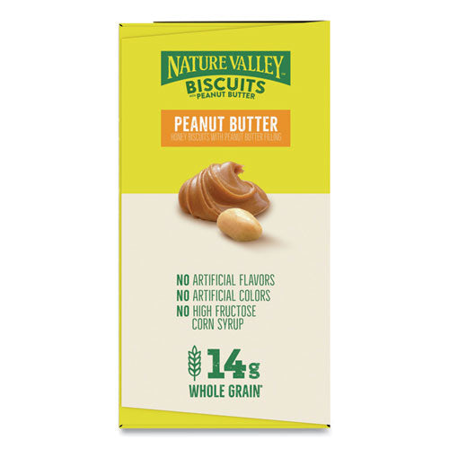 Nature Valley Biscuits Peanut Butter 1.35 Oz Packet 16/box