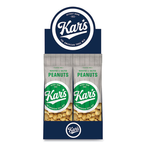 Kar's Peanuts Salted 2.5 Oz Packet 12/box