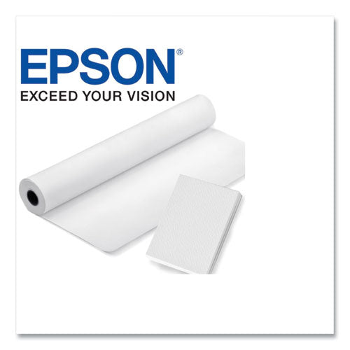 Epson Hot Press Natural Fine Art Paper Roll 16 Mil 60"x50 Ft Smooth Matte Natural