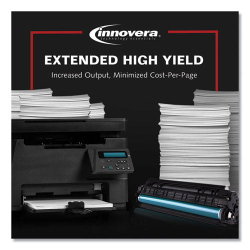 Innovera Remanufactured Black Extended-yield Toner Replacement For 42a (q5942aj) 18000 Page-yield