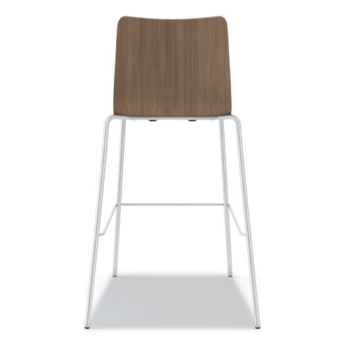 HON Ruck Laminate Task Stool Supports Up To 300 Lb 30" Seat Height Pinnacle Seat/base Silver Frame