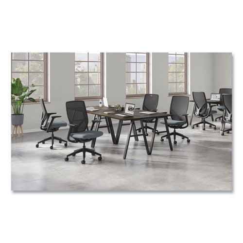 HON Flexion Mesh Back Task Chair Supports Up To 300 Lb 14.81" To 19.7" Seat Height Black/basalt