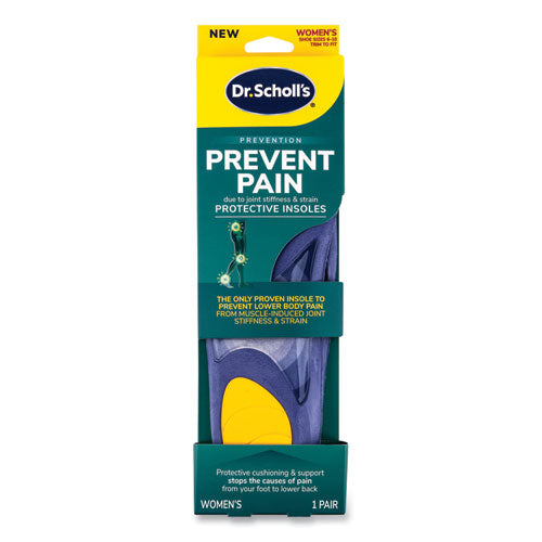 Dr. Scholl's Prevent Pain Protective Insoles For Women Women's Size 6 To 10 Purple