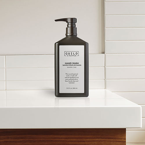 Guild+Pepper Hand Wash Warm Oak 12.2 Oz Bottle 12/Case