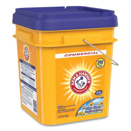 Arm & Hammer™ Powder Laundry Detergent Crisp Clean 18 Lb Pail
