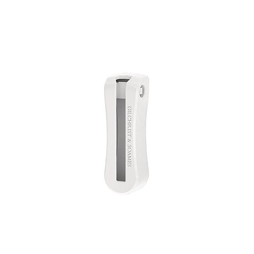 Gilchrist & Soames Pure By Gloss And Guild+pepper Abs Mini Bracket - Tape Mount 1.25x0.84x3.65. White 48/Case