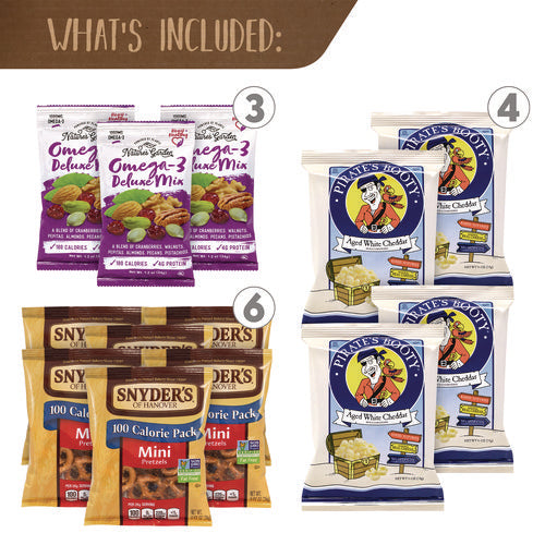Snack Box Pros Better For You Snack Box 37 Assorted Snacks/box