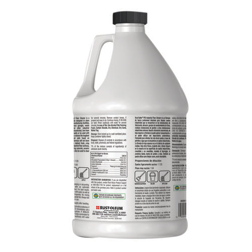 KRUD KUTTER PRO Concentrated Low Foam Industrial Floor Cleaner Lemon Scent 1 Gal Bottle 4/Case