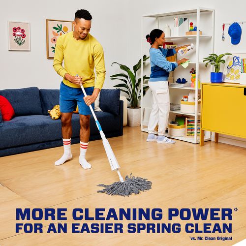 Mr. Clean Multipurpose Cleaning Solution With Febreze Meadows And Rain 64 Oz Bottle 4/Case