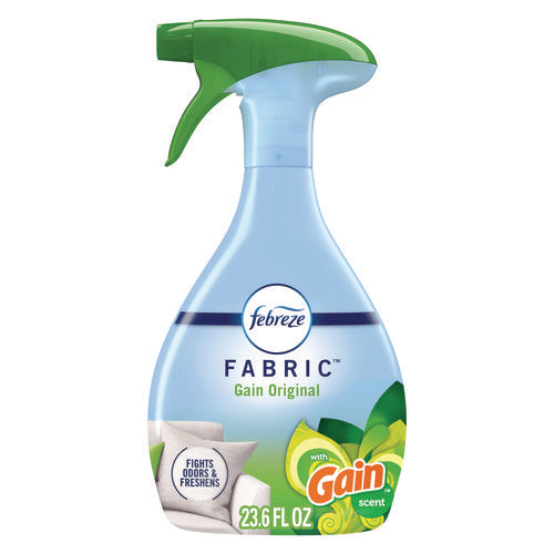 FABRIC Refresher/Odor Eliminator, Gain Original, 23.6 oz Spray Bottle, 4/Carton FABRIC Refresher/Odor Eliminator, Gain Original, 23.6 oz Spray Bottle, 4/Carton