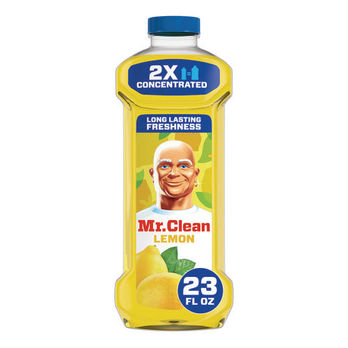Mr. Clean Multipurpose Cleaning Solution Lemon 23 Oz Bottle 9/Case