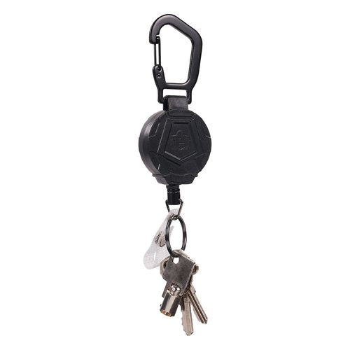 Ergodyne Squids 3391 Id/badge Reel Extends 32" Black