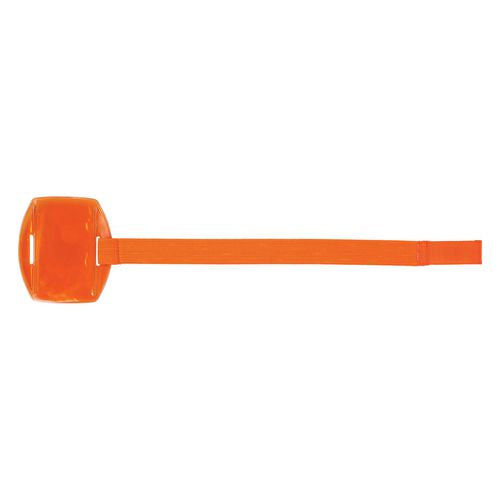 Ergodyne Squids 3386 Arm Band Id/badge Holder Vertical Orange 3.75x4.25 Holder 2.5x4 Insert 10/pk