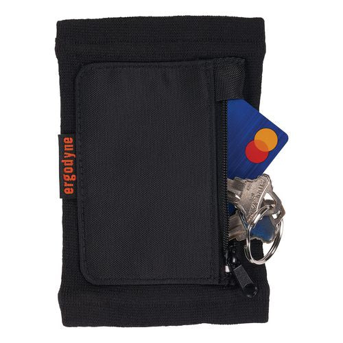 Ergodyne Squids 3388 Wrist Id/badge Holder Vertical Black 3.5x5.5 Holder 2.75x3.75 Insert