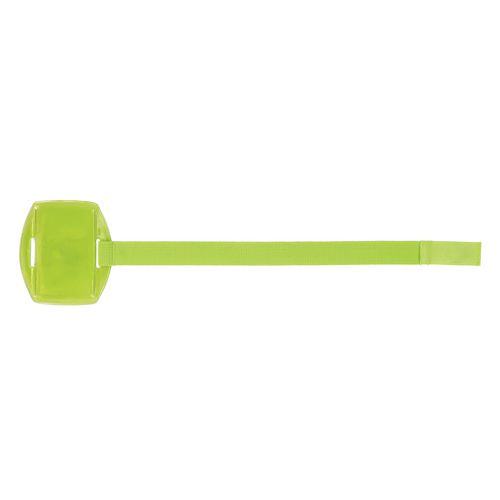 Ergodyne Squids 3386 Arm Band Id/badge Holder Vertical Lime 3.75x4.25 Holder 2.5x4 Insert 10/pack