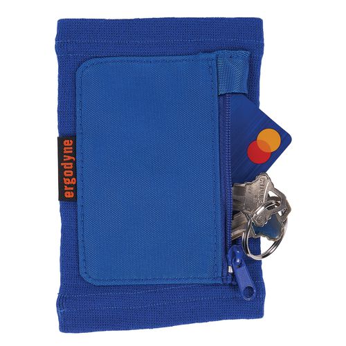 Ergodyne Squids 3388 Wrist Id/badge Holder Vertical Blue 3.5x5.5 Holder 2.75x3.75 Insert