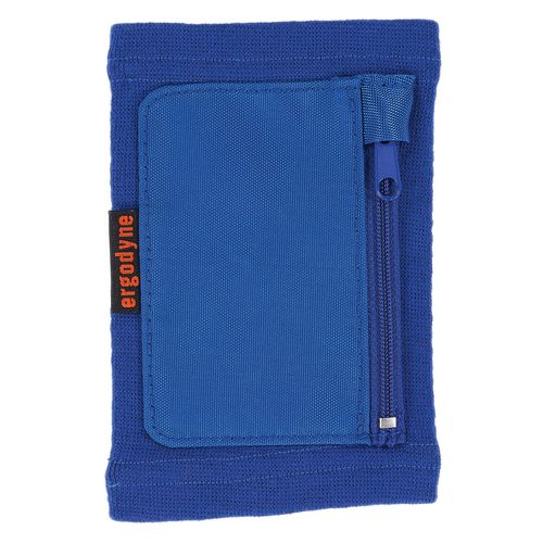 Ergodyne Squids 3388 Wrist Id/badge Holder Vertical Blue 3.5x5.5 Holder 2.75x3.75 Insert