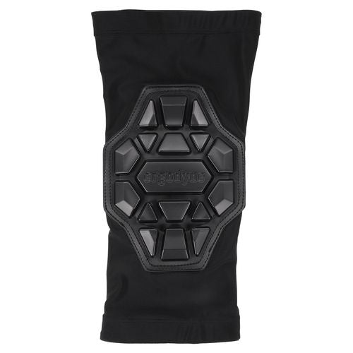 Ergodyne Proflex 550 Padded Knee Sleeves With 3-layer Foam Cap Slip-on X-large+ Black Pair