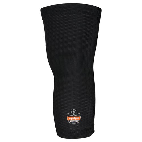 Ergodyne Proflex 550 Padded Knee Sleeves With 3-layer Foam Cap Slip-on X-large+ Black Pair