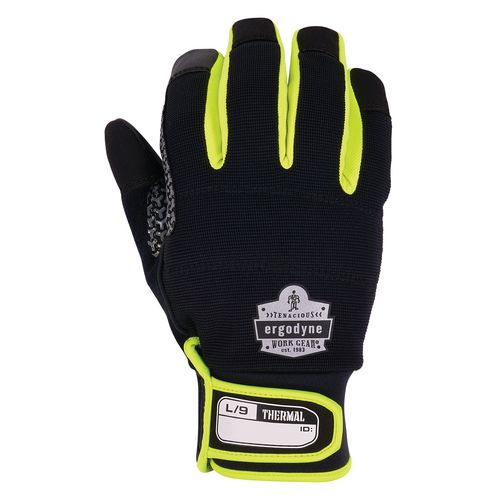 Ergodyne Proflex 850 Insulated Freezer Gloves Black Large Pair