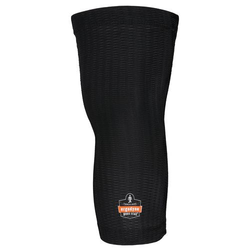 Ergodyne Proflex 525 Lightweight Padded Knee Sleeves Slip-on Medium/large Black Pair