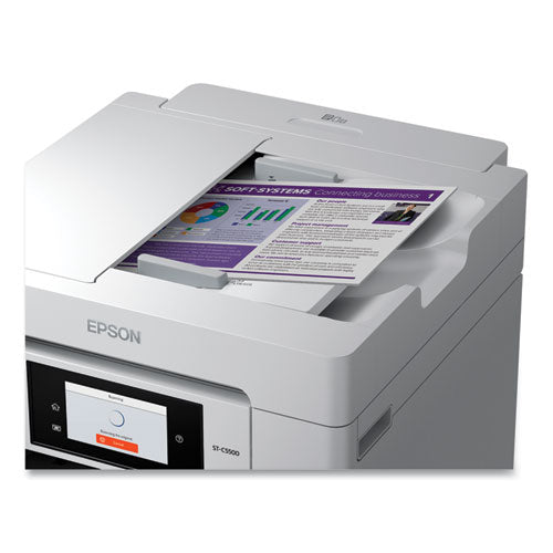 Epson Workforce Pro St-c5500 Supertank Color Mfp Copy/fax/print/scan