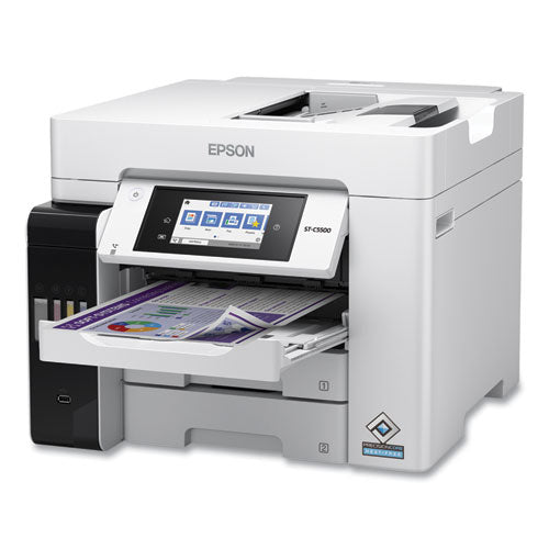 Epson Workforce Pro St-c5500 Supertank Color Mfp Copy/fax/print/scan