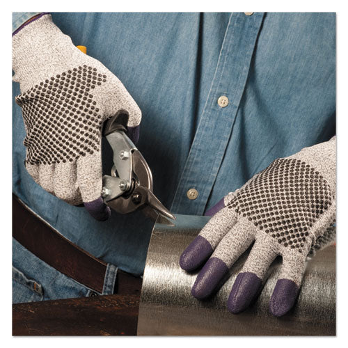 KleenGuard™ G60 Purple Nitrile Gloves 250mm Length X-large/size 10 Black/white 12 Pairs/Case