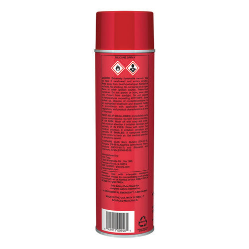 Sprayway Silicone Spray 11 Oz Aerosol Spray 12 Cans