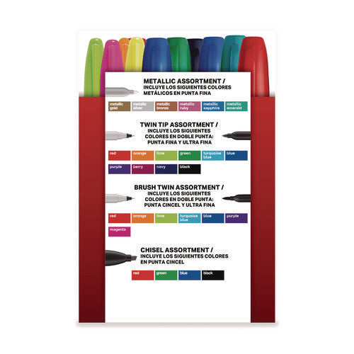 Sharpie Permanent Markers Ultimate Collection Assorted Tip Sizes/types Assorted Colors 115/pack