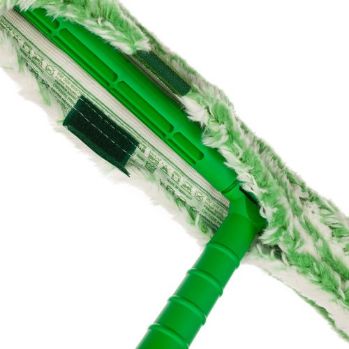 Unger Monsoon Plus Stripwasher Complete With Green Plastic Handle Green/white Sleeve 18" Wide Sleeve 10/Case