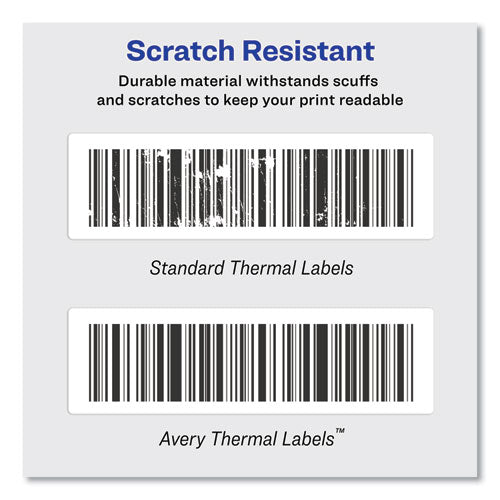Avery Multipurpose Thermal Labels 4x2.94 300/roll 1 Roll/box
