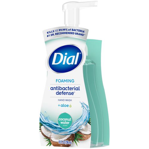 Dial Antibacterial Foaming Hand Wash Coconut Water 10 Oz 8/Case
