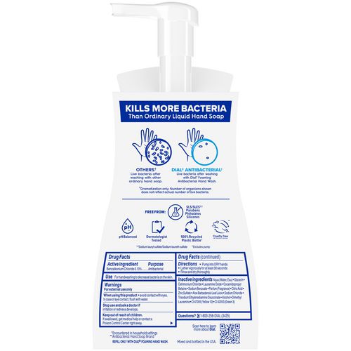 Dial Antibacterial Foaming Hand Wash Fresh Pear 8 Oz 8/Case