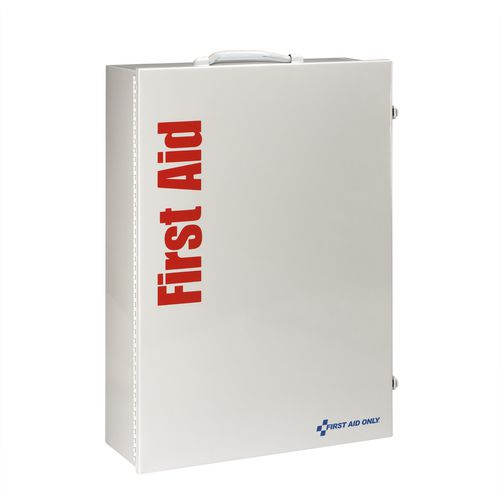 First Aid Only™ 150 Person Ansi B 4 Shelf Cabinet 1462 Pieces Metal Case