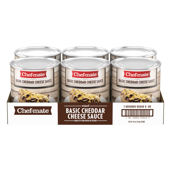 Chef-Mate Basic Cheddar Cheese Sauce-106 oz.-6/Case