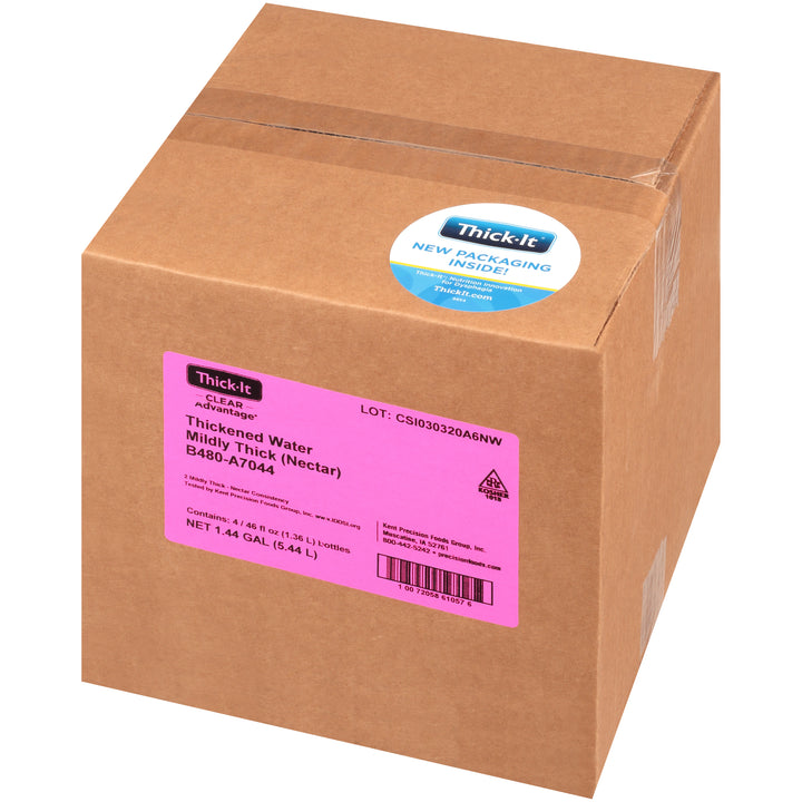 Thick It Clear Advantage Thickener Beverage Water Nectar-46 fl oz.-4/Case