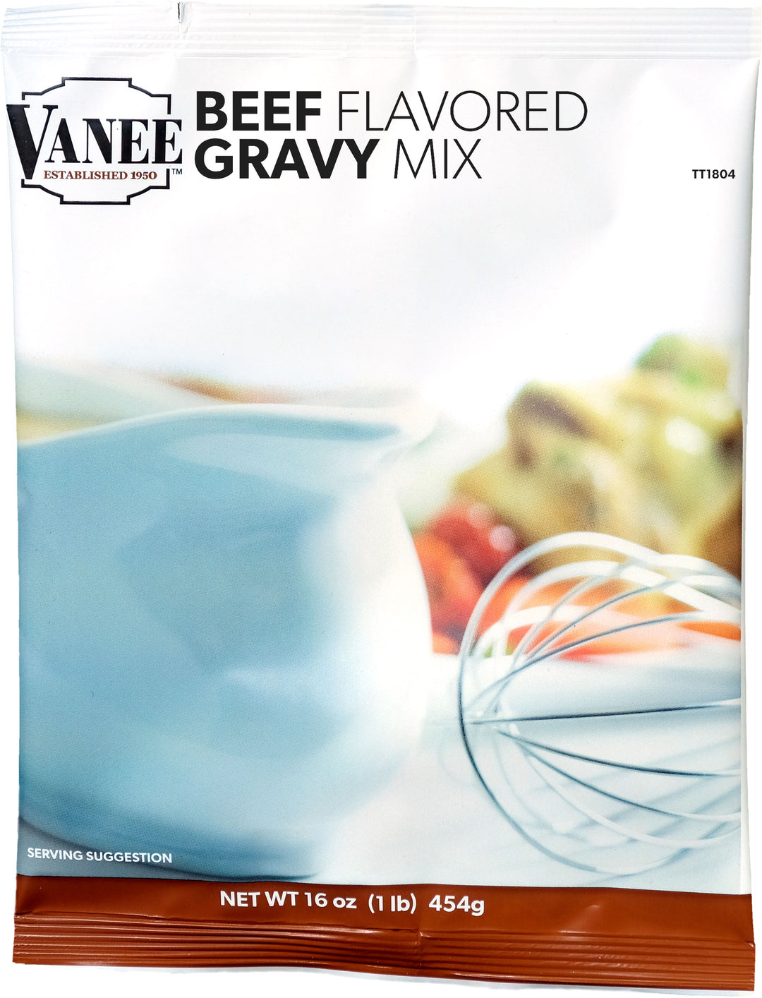 Vanee Beef Flavored Gravy Mix-16 oz.-8/Case