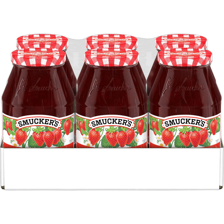 Smucker's Strawberry Preserves-48 oz.-6/Case