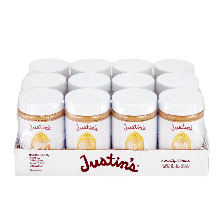 Justin's Jar Honey Peanut Butter-16 oz.-12/Case