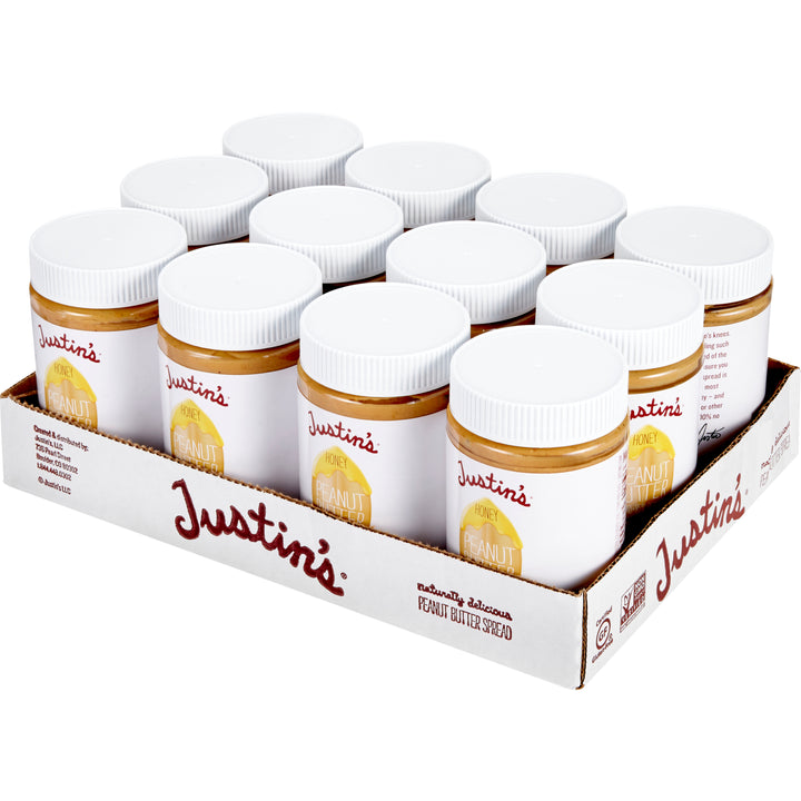 Justin's Jar Honey Peanut Butter-16 oz.-12/Case