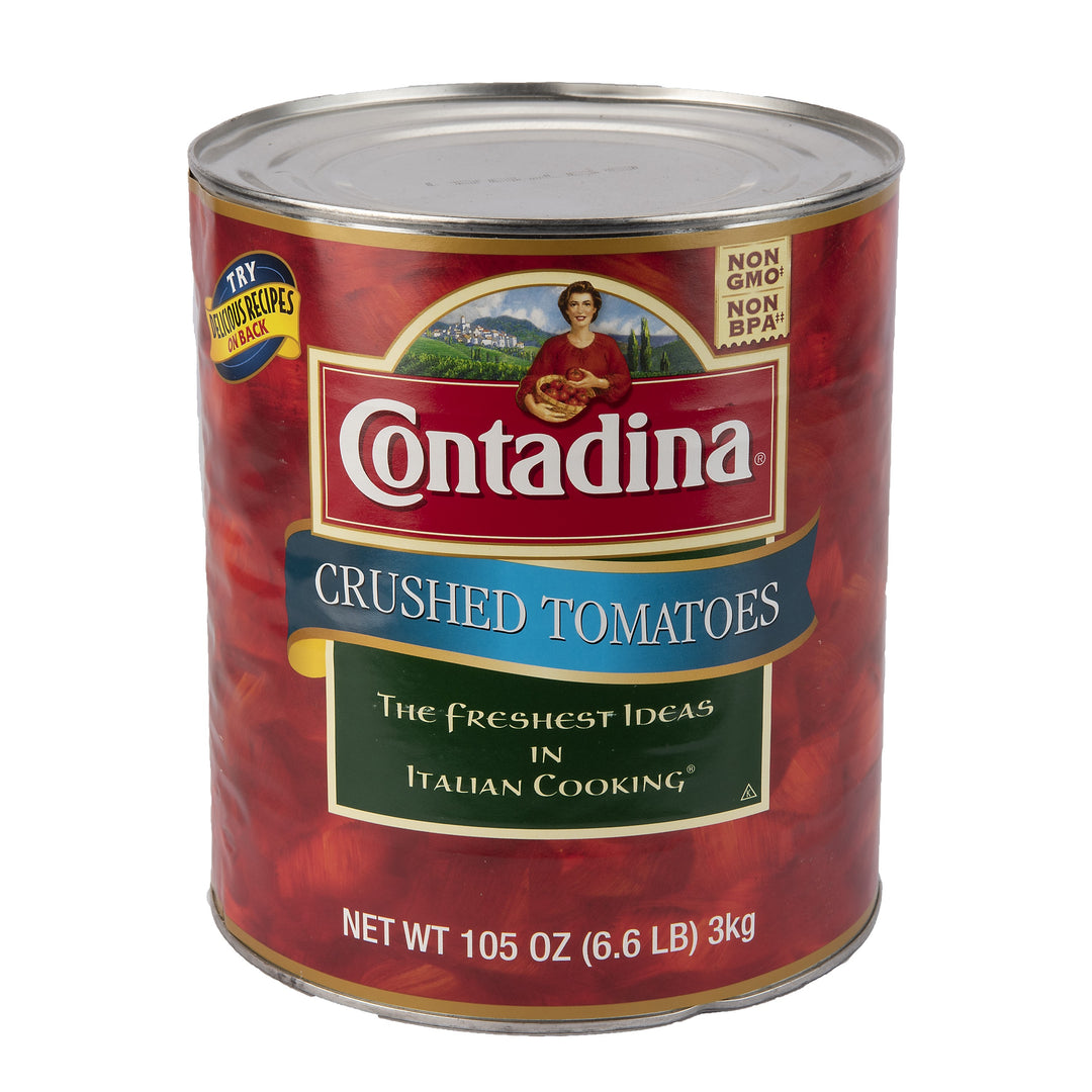 Del Monte Contadina Tomato Crushed-6.56 lb.-6/Case
