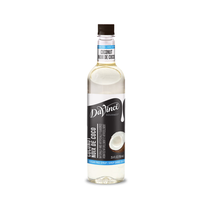 Davinci Gourmet Flavoring Coconut Sugar Free Plastic Bottle-750 Milliliter-4/Case