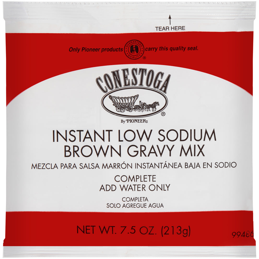 Conestoga Instant Brown Gravy Mix-7.5 oz.-12/Case