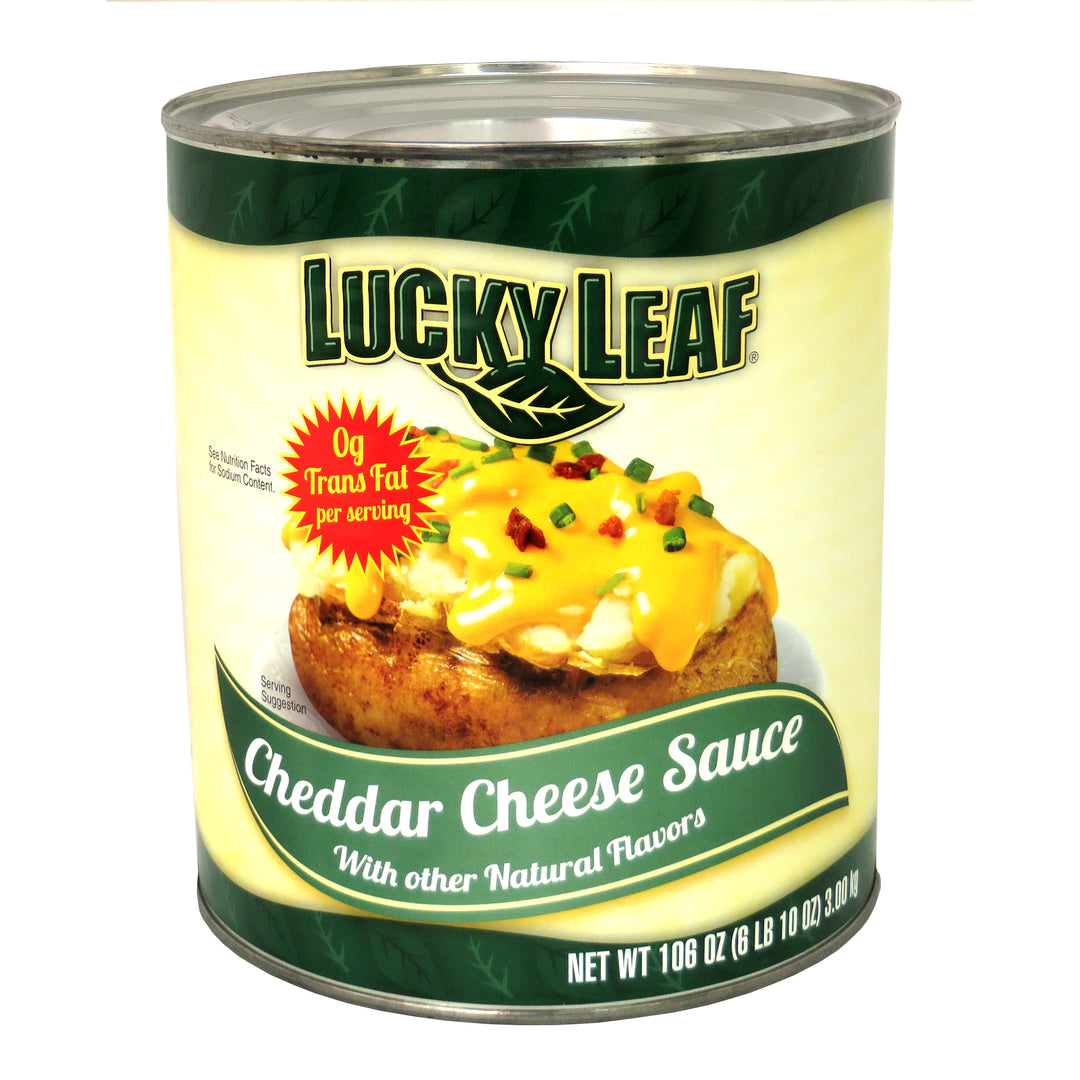 Lucky Leaf Cheddar Cheese Sauce-106 oz.-6/Case